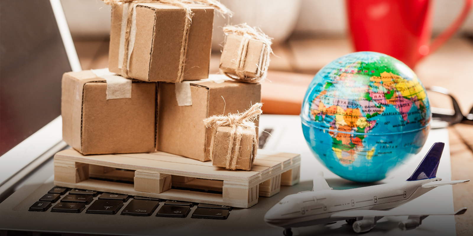 Warenfluss, Lager und internationale Handelslogistik
